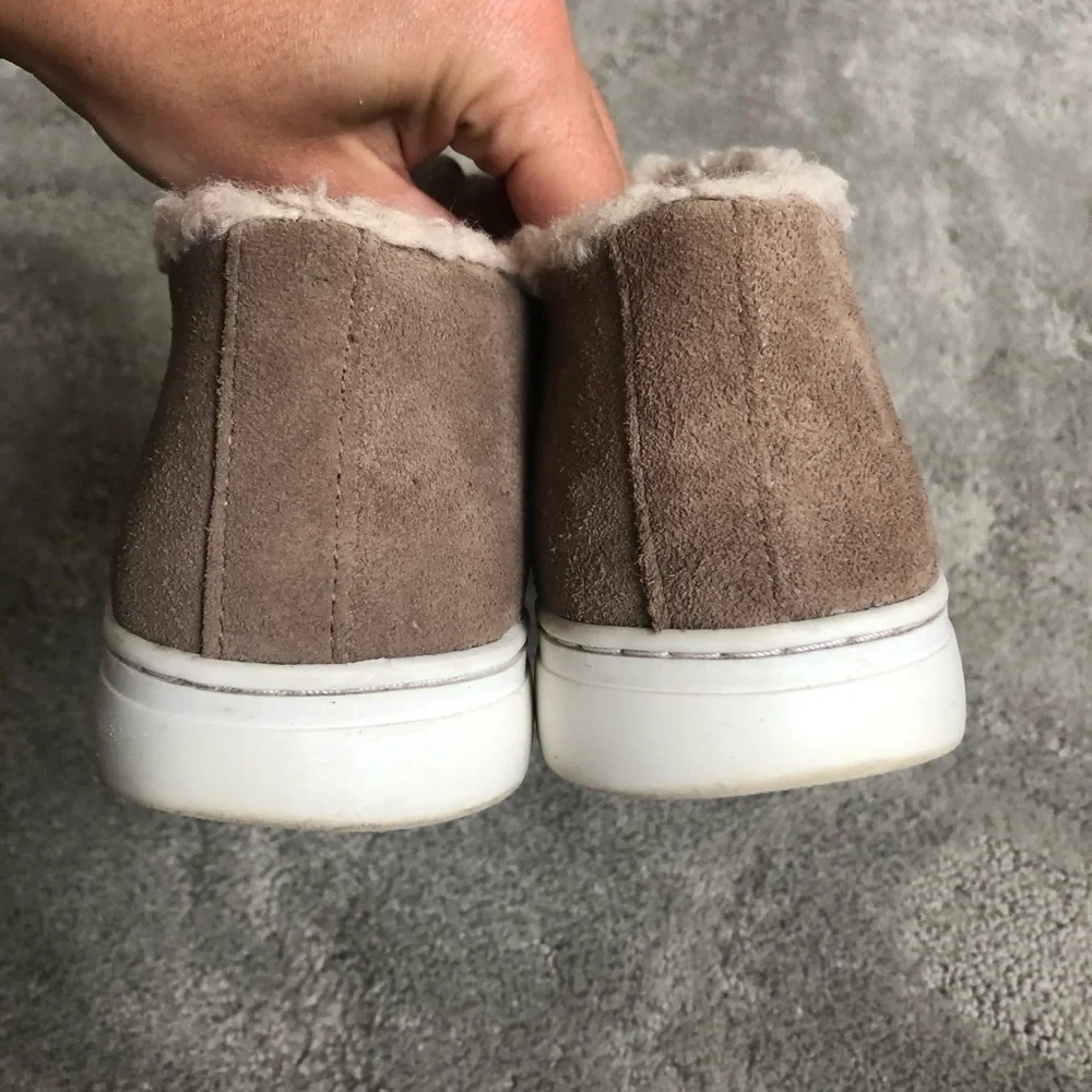 Lucky Brand Faux Fur Lined Lyndyna Mid-Top Sneaker